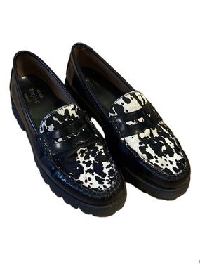 Weejuns Leather Dalmatian Loafers